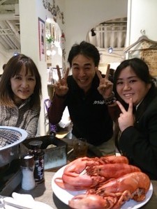 スリーショット